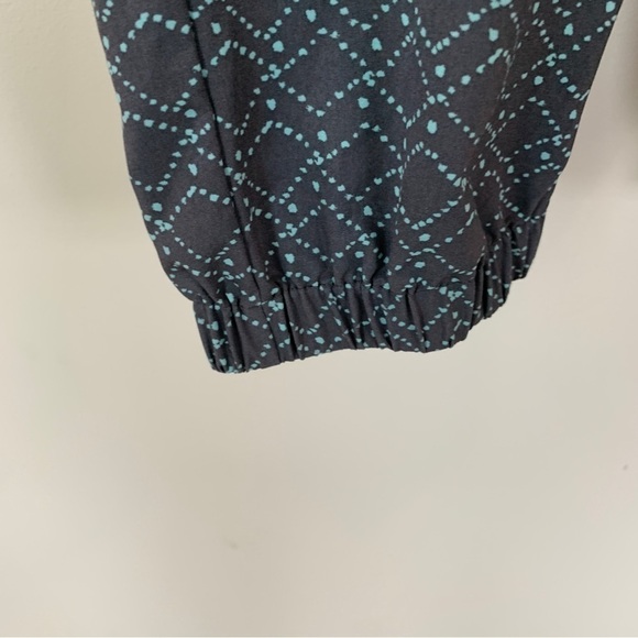 Title Nine Navy Blue & Turquoise Joggers Size S - Picture 8 of 8